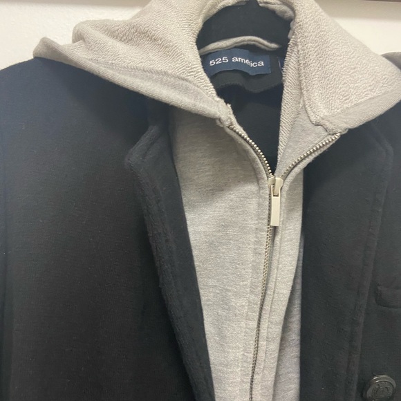 525 america jacket grey hood small - Picture 8 of 8